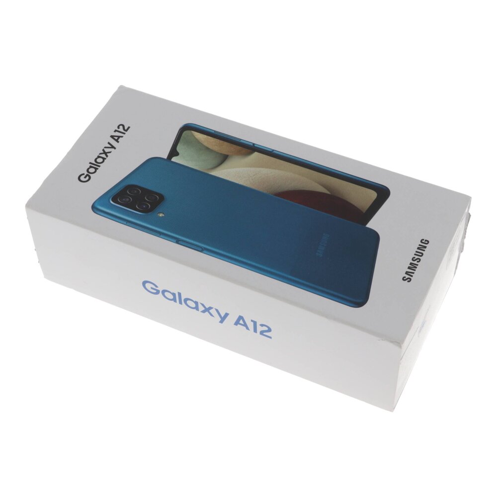 Pudełko Samsung Galaxy A12 A125 blue ORYG