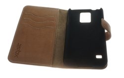 Pokrowiec skórzany Xqisit Leather Wallet Samsung Galaxy S5 / S5 NEO