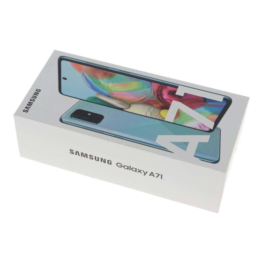 Pudełko Samsung Galaxy A71 128GB A715 blue ORYG