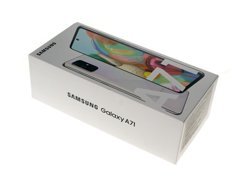 Pudełko Samsung Galaxy A71 128GB  - SILVER