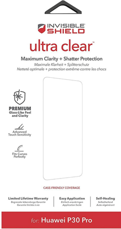 Szkło INVISIBLE SHIELD ULTRA CLEAR Huawei P30 Pro