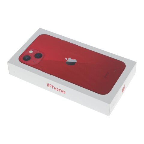 Pudełko Apple iPhone 13 256GB red ORYG