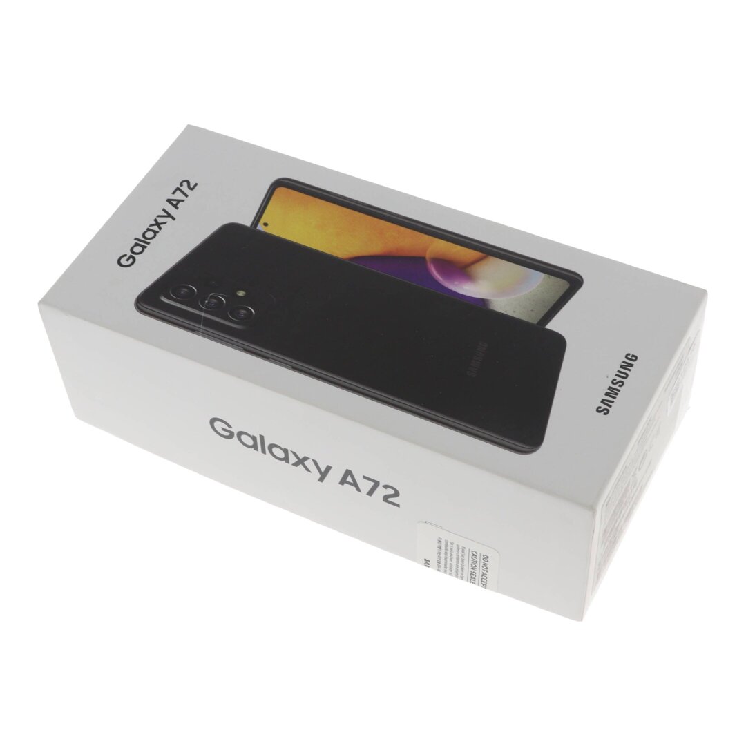 Pudełko Samsung Galaxy A72 black ORYG
